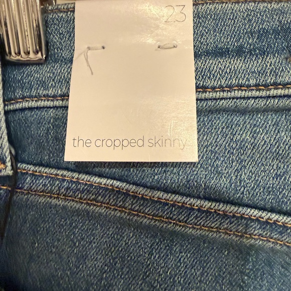 7 For All Mankind Women's Straight Leg Blue Jeans - Picture 3 of 6
